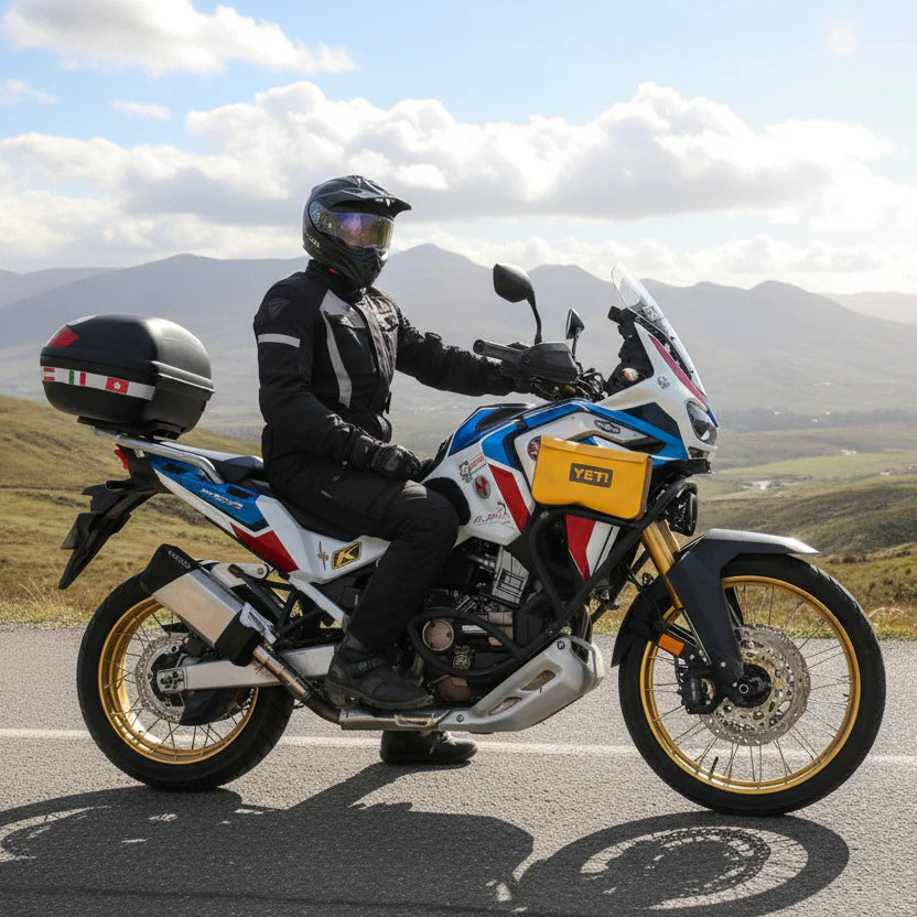 Barrel Storm stainless steel slip-on exhaust for Honda Africa Twin 1100 2020+ motorcycle