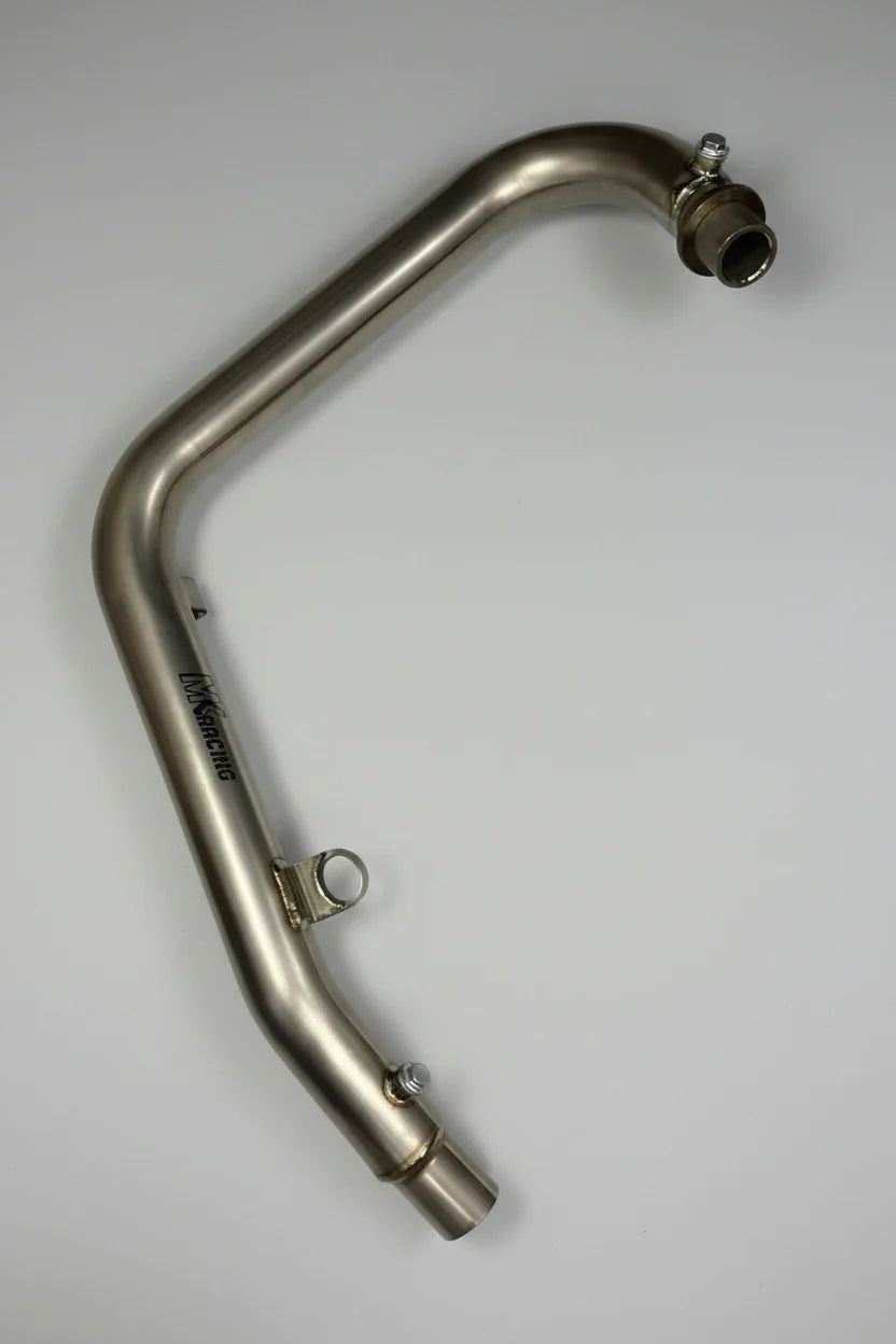 MK Racing titanium exhaust header pipe for Royal Enfield Hunter 350