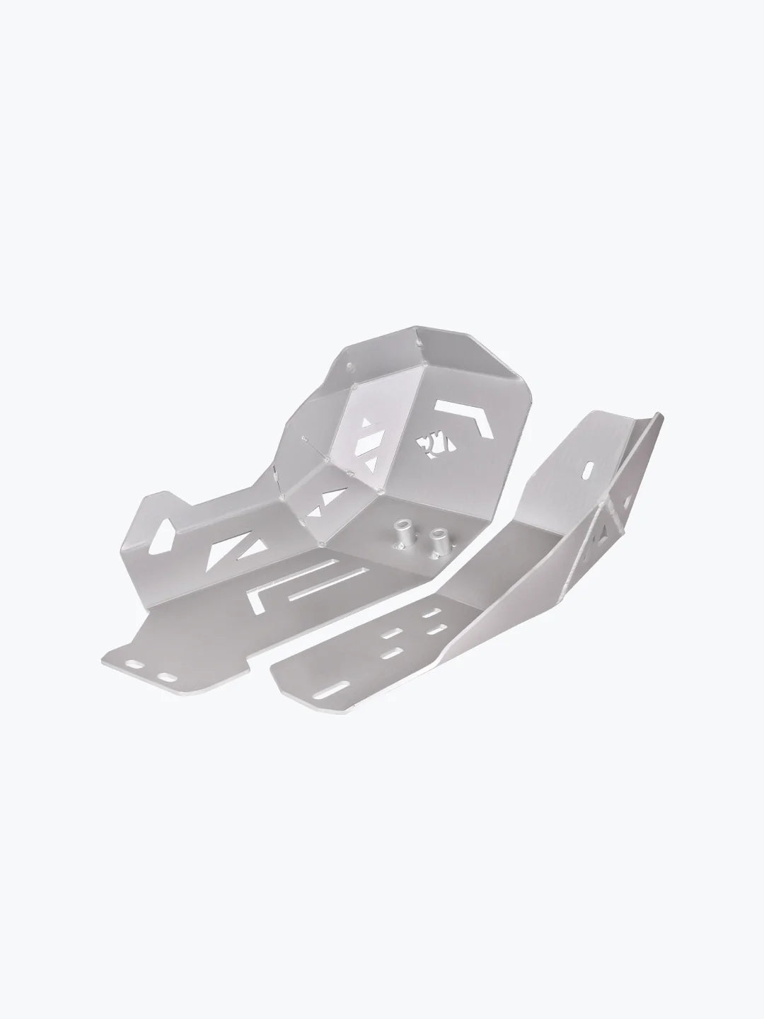 LEGUNDARY CUSTOM Himalayan 450 Vambrace Aluminium Bash Plate Silver Engine Guard