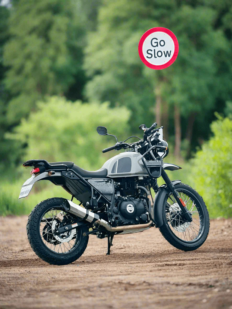 Barrel Rogue 2.0 Slip-On Exhaust for Royal Enfield Himalayan 304 Stainless Steel Performance Exhaust
