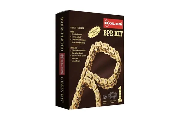 Bajaj Dominar 400 Rolon Brass Chain Sprocket Kit Ride Adventure