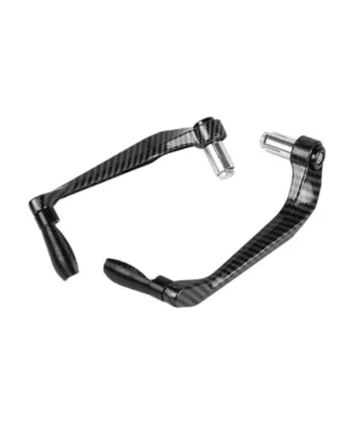 BSSDP Carbon Fiber Motorcycle Lever Guard for Brake Clutch Lever and Rider Hand Protection
