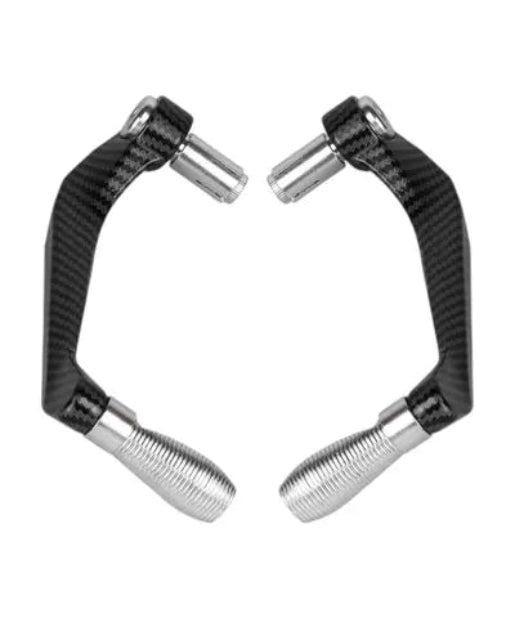 BSSDP Carbon Fiber Motorcycle Lever Guard for Brake Clutch Lever and Rider Hand Protection