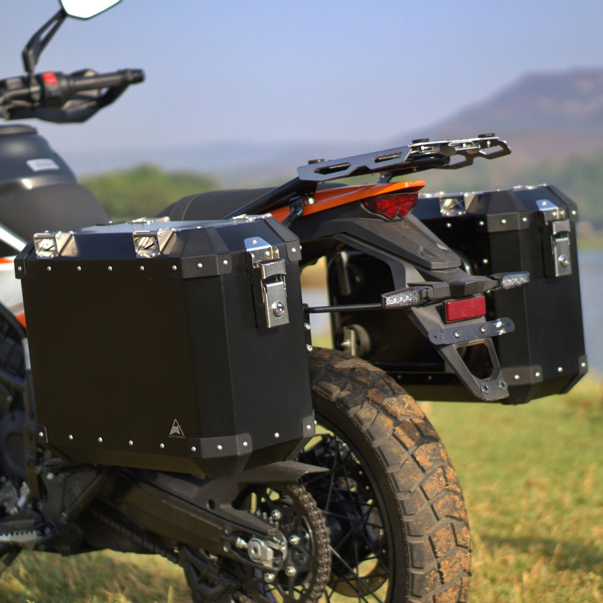 Auto Engina 72L Aluminium Panniers for 2025 KTM 390 Adventure R X S