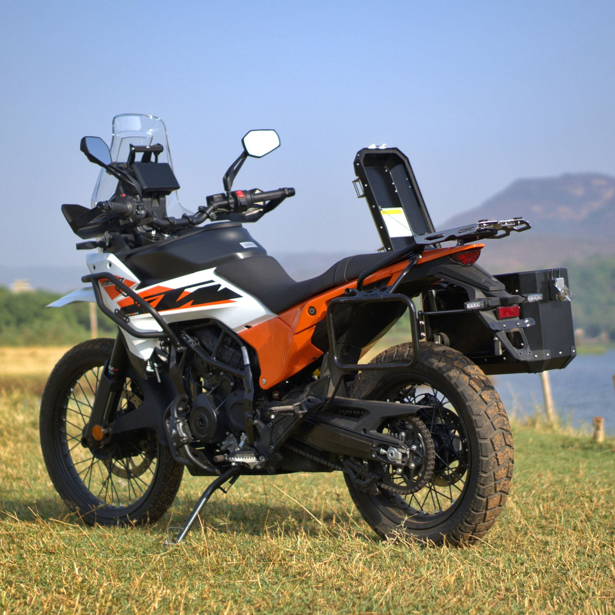 Auto Engina 72L Aluminium Panniers for 2025 KTM 390 Adventure R X S