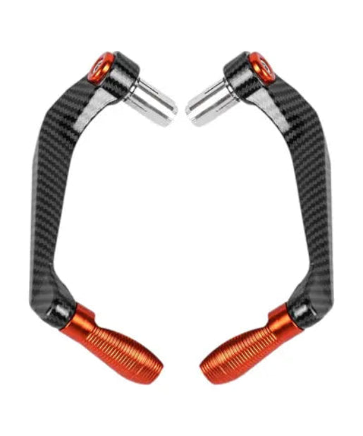 BSSDP Carbon Fiber Motorcycle Lever Guard for Brake Clutch Lever and Rider Hand Protection