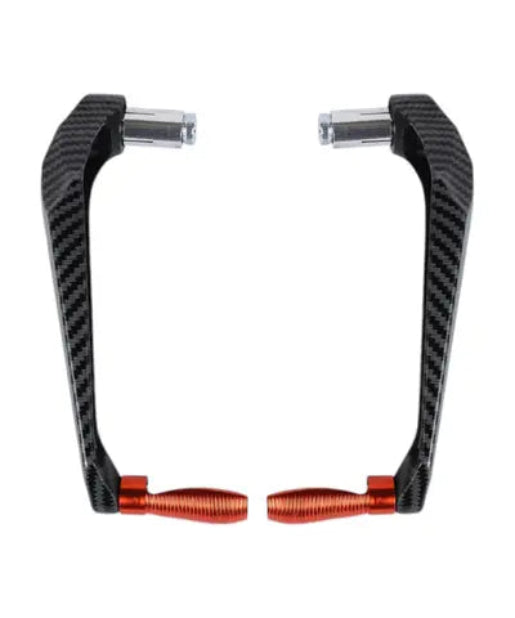 BSSDP Carbon Fiber Motorcycle Lever Guard for Brake Clutch Lever and Rider Hand Protection