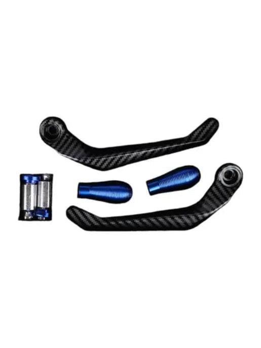BSSDP Carbon Fiber Motorcycle Lever Guard for Brake Clutch Lever and Rider Hand Protection