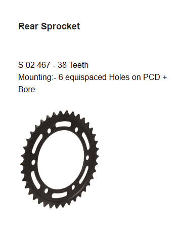 Brass Chain and Sprocket Kit HPORC 331 for Honda CBR250R 14T 38T 108 Links