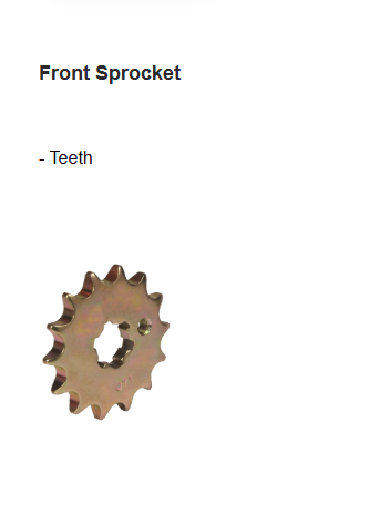 Rolon Nickel Chain and Sprocket Kit for Royal Enfield Classic 350 Bullet 350
