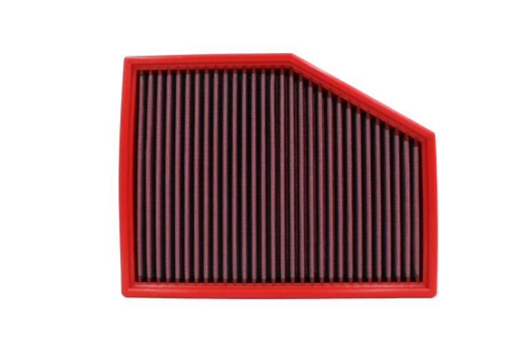 BMC FB351/01 High Performance Washable Air Filter for BMW 525i 530i E60 E61 2005 to 2010 Panel Filter Red