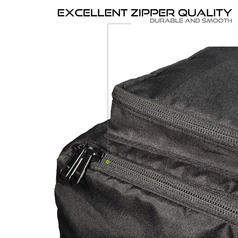 Auto Engina 42L Top Box Inner Bag Black – 900D PU Coated Motorcycle Touring Luggage Bag
