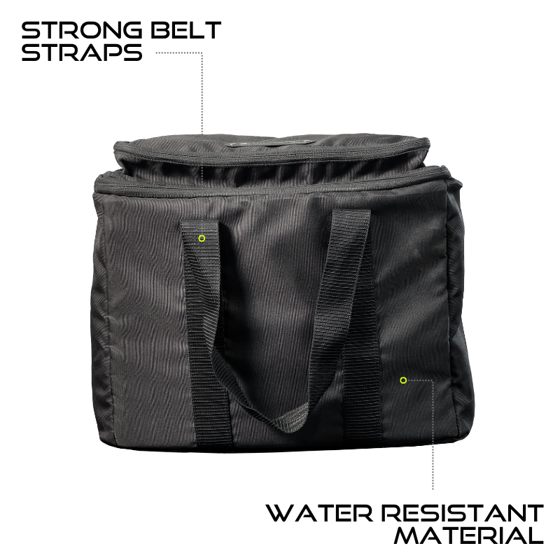 Auto Engina 42L Top Box Inner Bag Black – 900D PU Coated Motorcycle Touring Luggage Bag