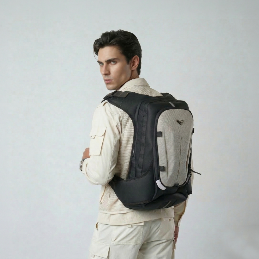 Vantora Prime 25L Backpack with 2L Hydration Bladder – Adventure and Motorcycle Backpack with Hydration System