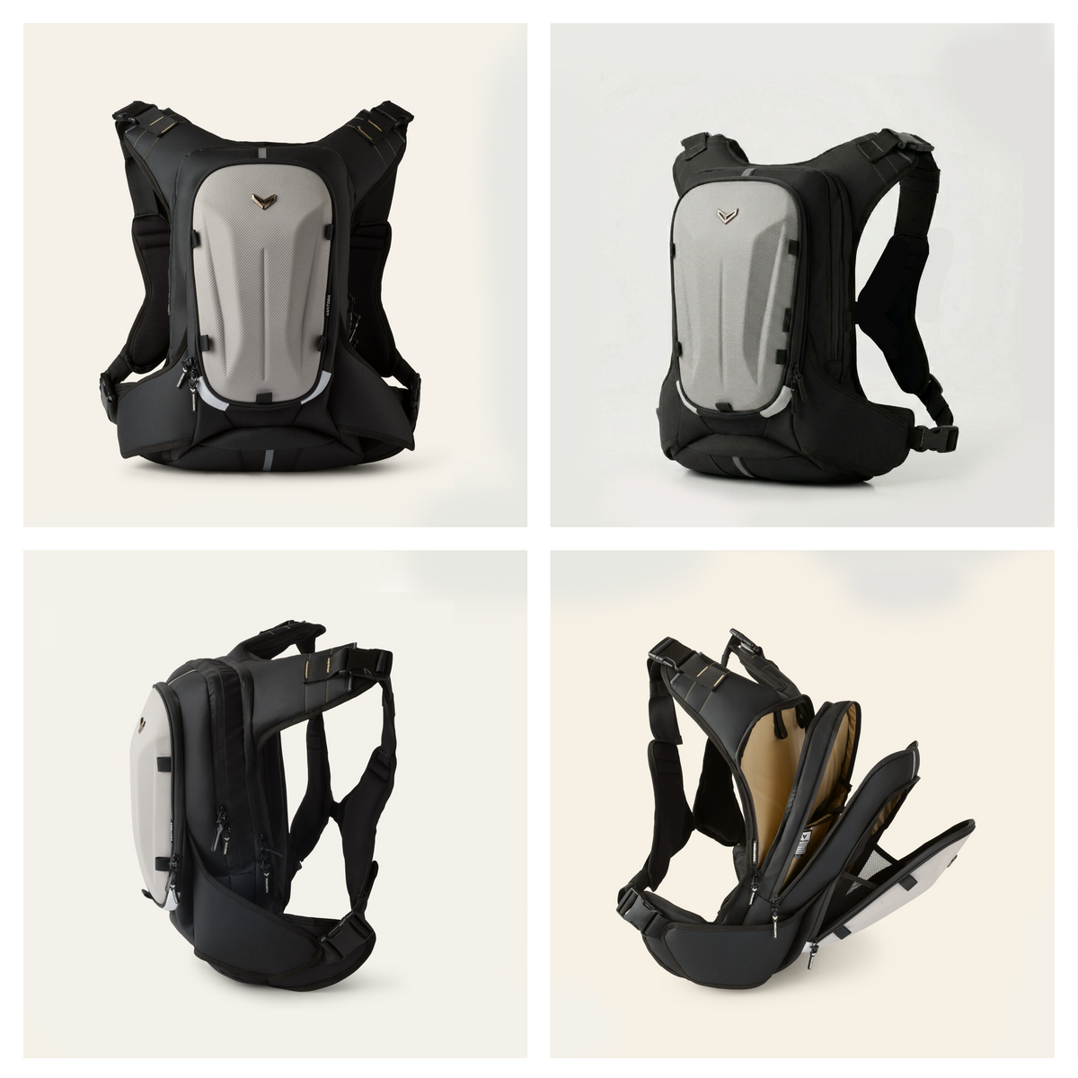 Vantora Prime 25L Backpack with 2L Hydration Bladder – Adventure and Motorcycle Backpack with Hydration System