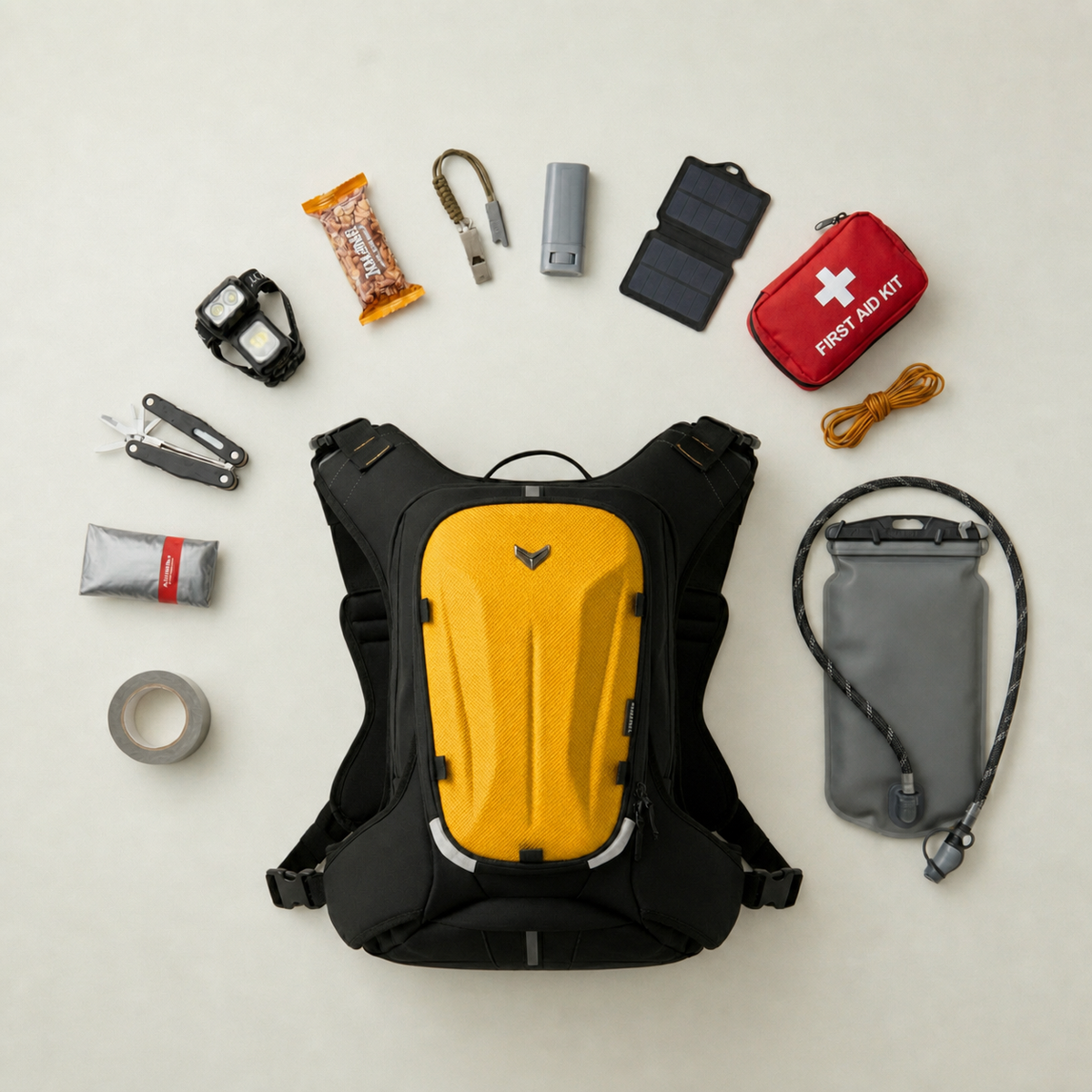 Vantora Prime 25L Backpack with 2L Hydration Bladder – Adventure and Motorcycle Backpack with Hydration System
