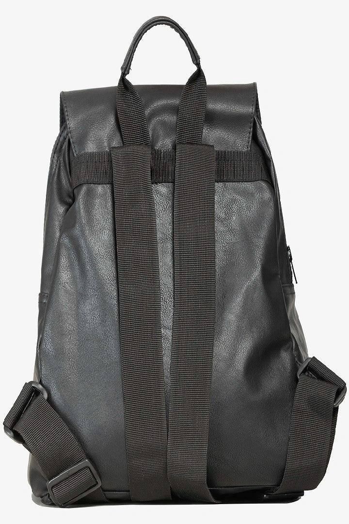 Lone Ranger Noir Women Faux Leather Stylish Backpack