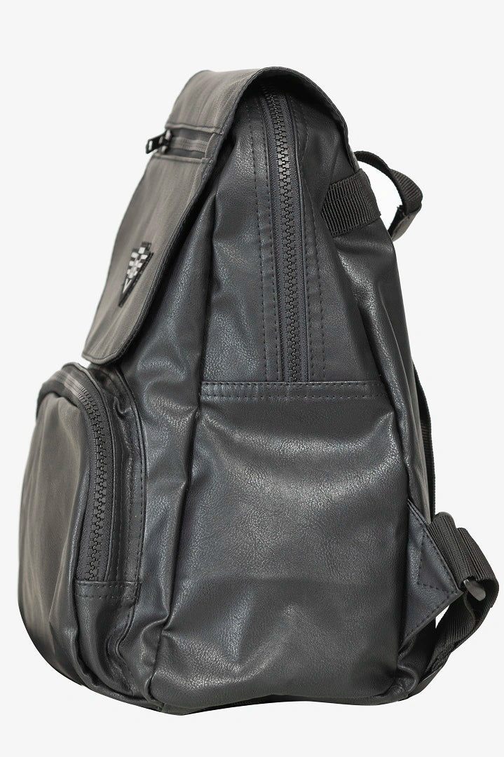 Lone Ranger Noir Women Faux Leather Stylish Backpack