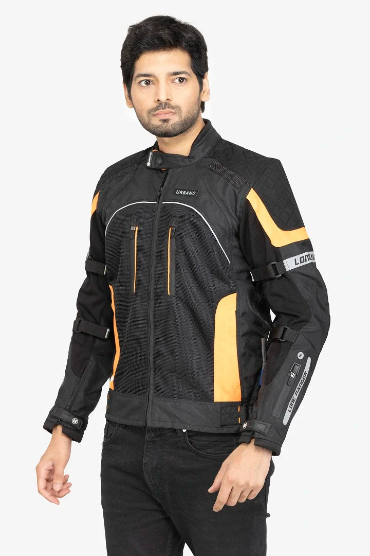 Lone Ranger Urbano riding jacket orange