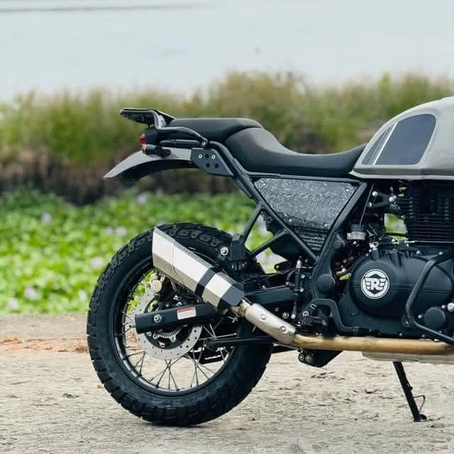 Barrel Rogue 2.0 Slip-On Exhaust for Royal Enfield Himalayan 304 Stainless Steel Performance Exhaust