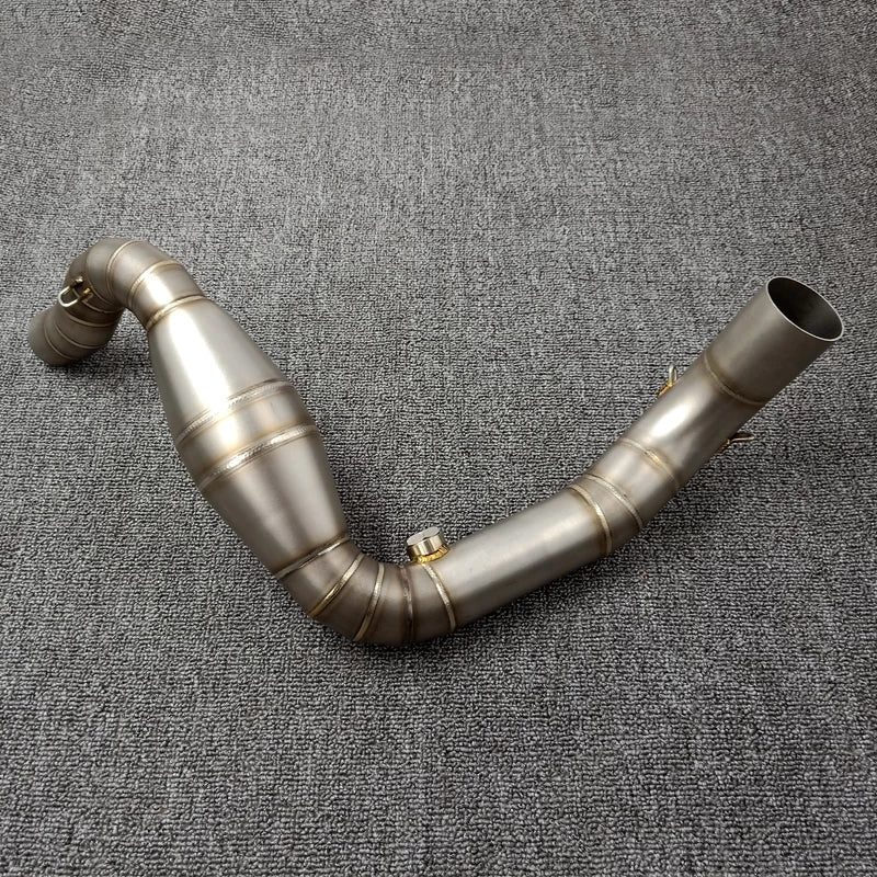 Barrel Rogue 2.0 exhaust for TVS Apache RR 310 BS4 BS6 with subheader pipe black and steel performance exhaust