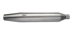 Type II - Cone Barrel - Steel Matt | Moto Wing Performance Type II - Cone Barrel - Steel Matt | Moto Wing Performance