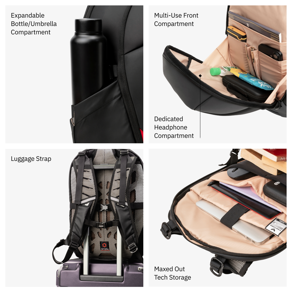 Vantora VOLEN 35L Laptop Backpack for Work, College, Travel & Daily Commute