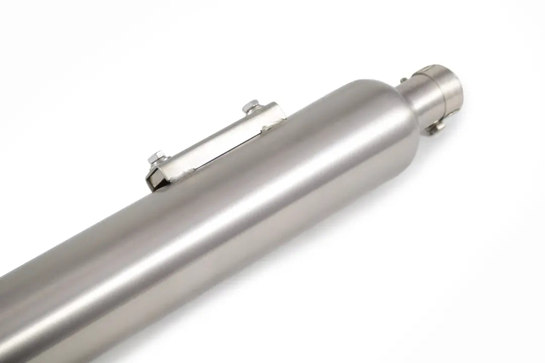 PowerRage Slip On Exhaust Royal Enfield Meteor 350 Brushed Steel