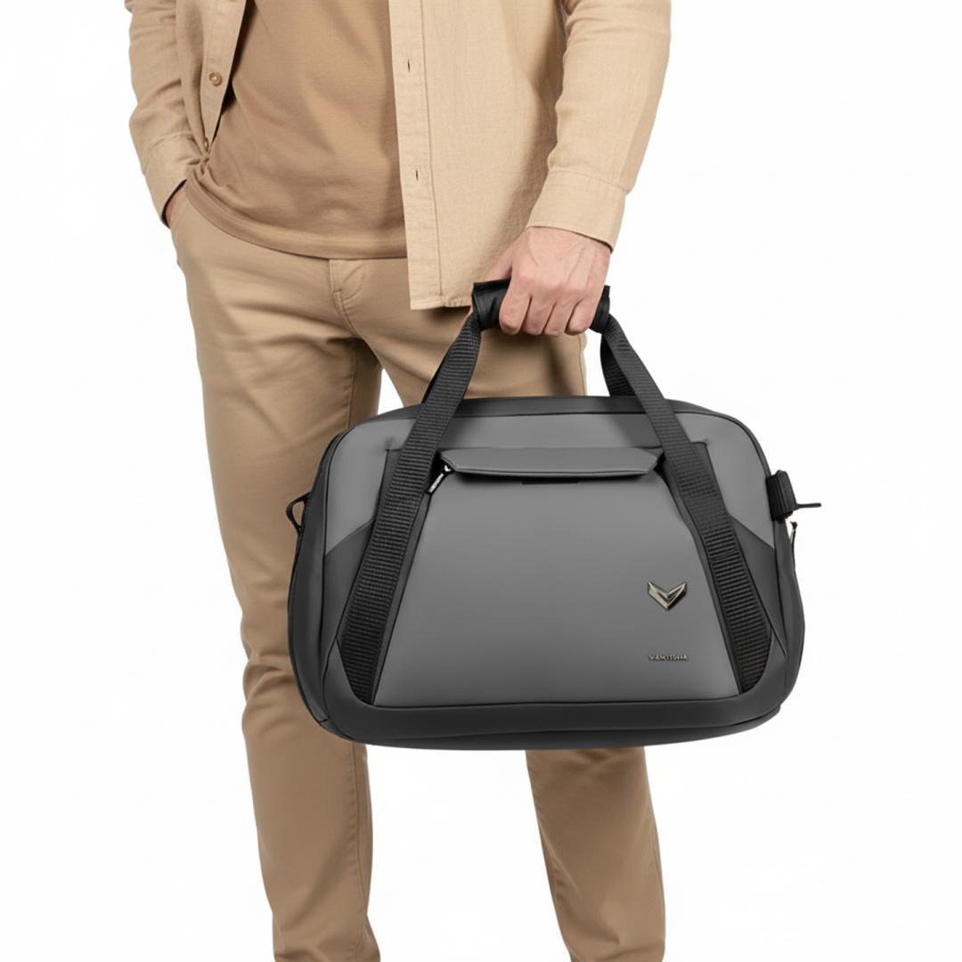 Vantora ION 16-Inch Laptop Briefcase in a water-resistant design for office, professional work and daily commute.