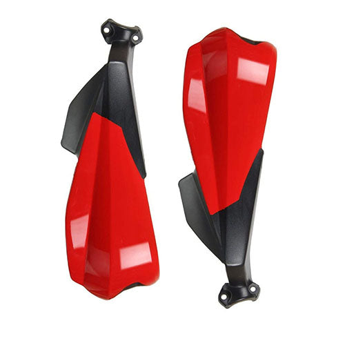 Red universal motorcycle handle protector hand guards for Duke NS200 MT15 and Dominar