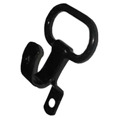 Universal Bike Lady Handle/Pillion Holder Hook for All Royal Enfield 350/500, Interceptor & GT-650 (Black)