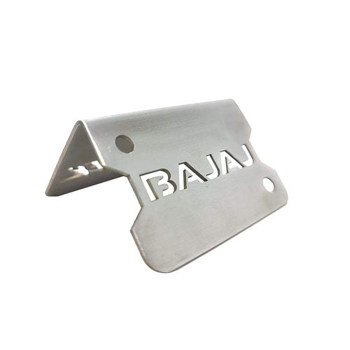 Motorcycle Bike Front Disc Brake Fluid Reservoir Cap Cover Guard Protector (Stainless Steel) For Pulsar