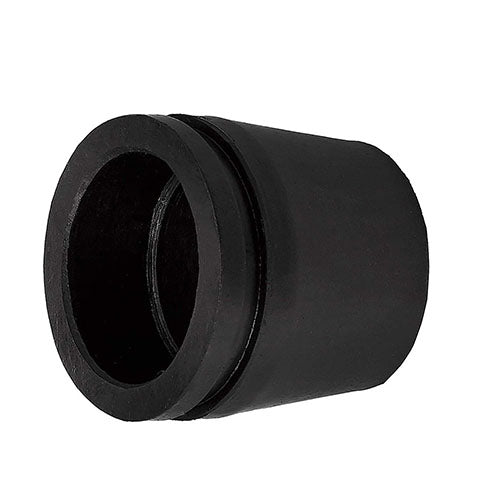 Protective End Silencer Rubber for Royal Enfield Bullet (Black)