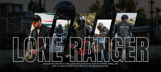 Lone Ranger India motorcycle riding jackets gloves boots and luggage accessories for touring riders
