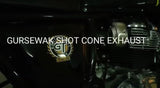 Gursewak Short Cone Exhaust for Royal Enfield GT 650