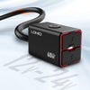 LBC Moto LDNIO C108 60W motorcycle fast charger PD 3.0 QC 3.0 type C USB waterproof bike charging adapter