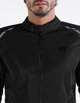 Royal Enfield Streetwind Eco 3 Riding Jacket in Red, Green and Grey