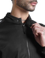 Royal Enfield Streetwind Eco 3 Riding Jacket in Red, Green and Grey