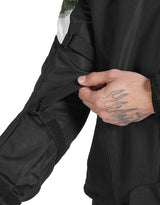 Royal Enfield Streetwind Eco 3 Riding Jacket in Red, Green and Grey
