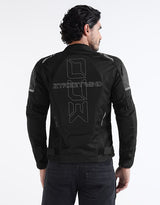 Royal Enfield Streetwind Eco 3 Riding Jacket in Red, Green and Grey