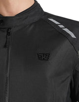 Royal Enfield Streetwind Eco 3 Riding Jacket in Red, Green and Grey