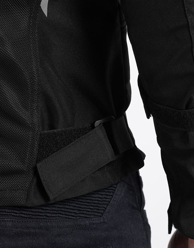 Royal Enfield Streetwind Eco 3 Riding Jacket in Red, Green and Grey