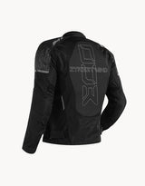 Royal Enfield Streetwind Eco 3 Riding Jacket in Red, Green and Grey