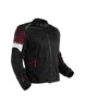 Royal Enfield Streetwind Eco 3 Riding Jacket in Red, Green and Grey