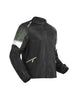 Royal Enfield Streetwind Eco 3 Riding Jacket in Red, Green and Grey