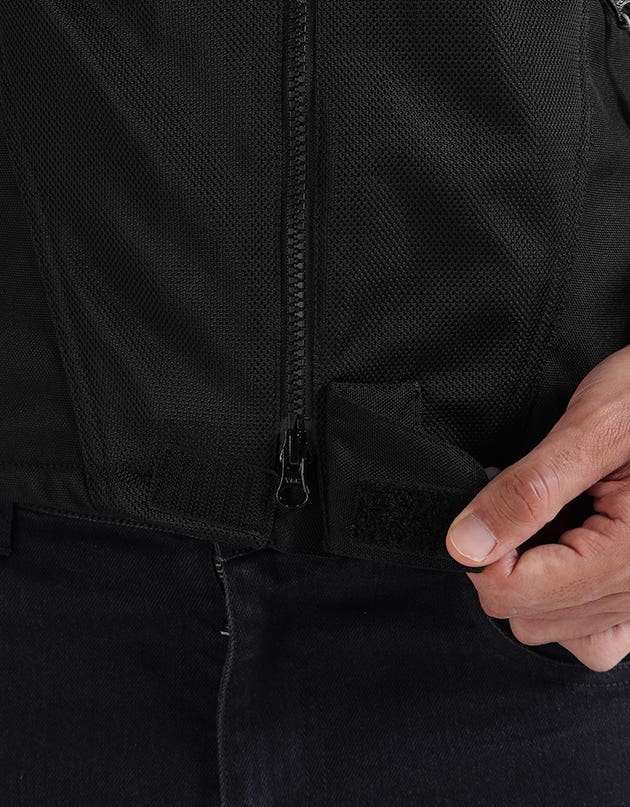 Royal Enfield Streetwind Eco 3 Riding Jacket in Red, Green and Grey