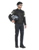 Royal Enfield Streetwind Eco 3 Riding Jacket in Red, Green and Grey