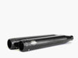 Rhino Racing Performance Exhaust for Harley-Davidson Softail M8 in Black and Chrome