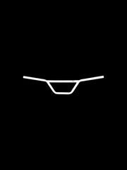 Legundary Custom TourPro X Handlebar for Hero Xpulse 200 4V in Matt Black White Red heavy duty mild steel off road handlebar