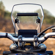 Legundary Ploigos GPS mount black installed on Hero Xpulse 210 handlebar